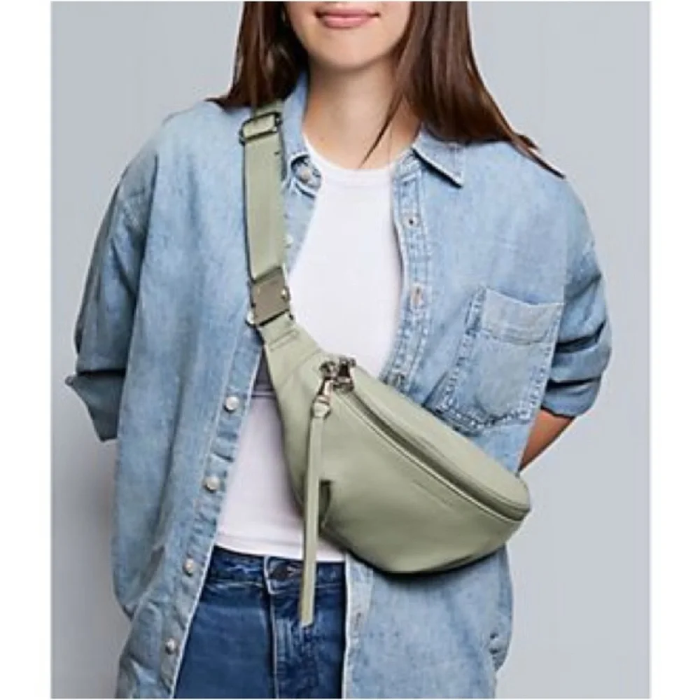 Aimee Kestenberg Cabo Leather Sling Bag - Picture 10 of 12